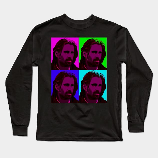 colin farrell Long Sleeve T-Shirt by oryan80